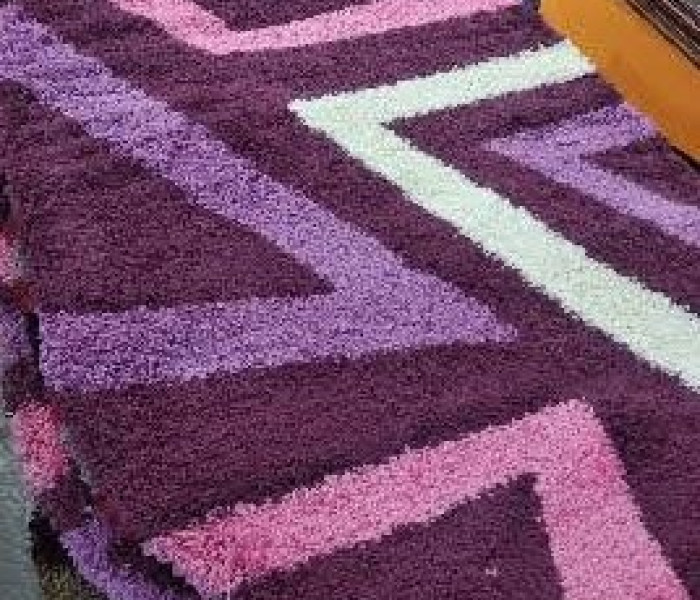 Килим SHAGGY 378 lilac