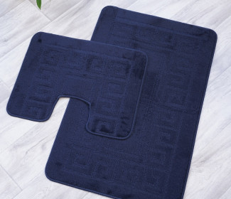 Комплект для ванної кімнати MAXIMUS ETHNIC D.BLUE