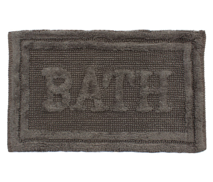Коврик для ванной 16304 WOVEN RUG dk.grey 3