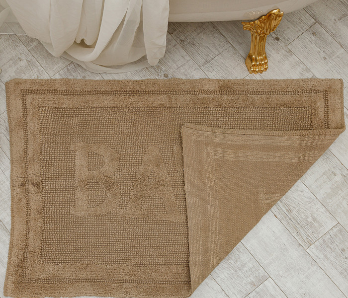 Коврик для ванной 16304 WOVEN RUG beige 2