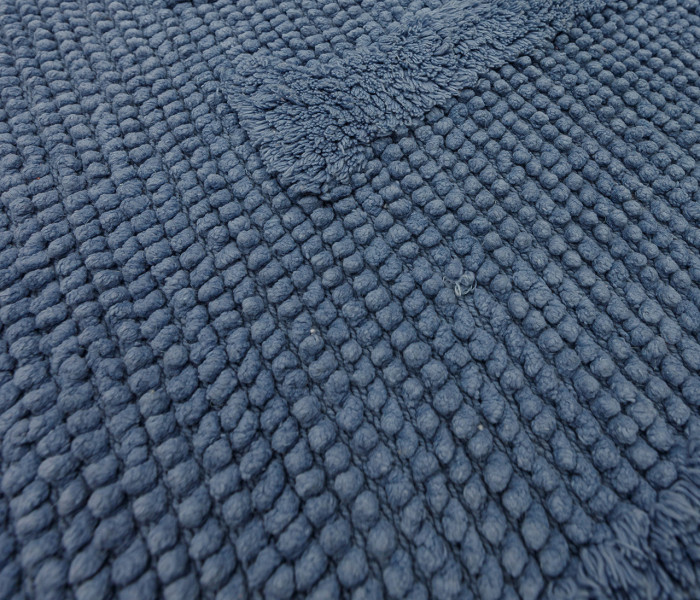 Коврик для ванной 16304 WOVEN RUG blue 4