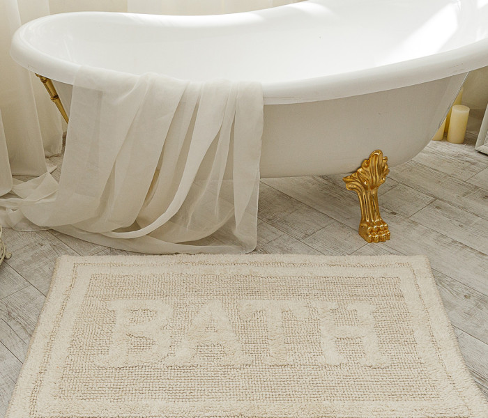 Коврик для ванной 16304 WOVEN RUG ecru