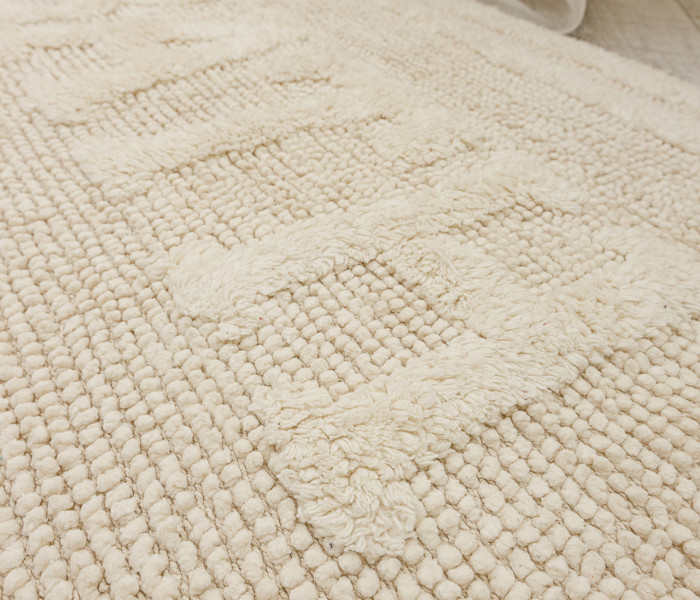 Коврик для ванной 16304 WOVEN RUG ecru 5
