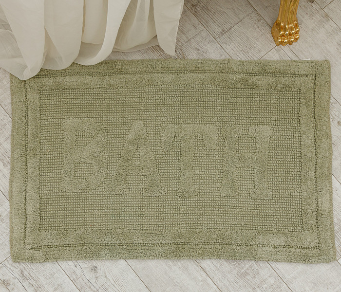 Коврик для ванной 16304 WOVEN RUG green 4