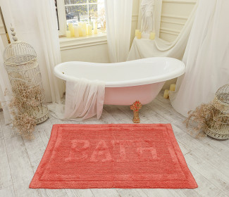  Килимок для ванної кімнати 16304 WOVEN RUG orange