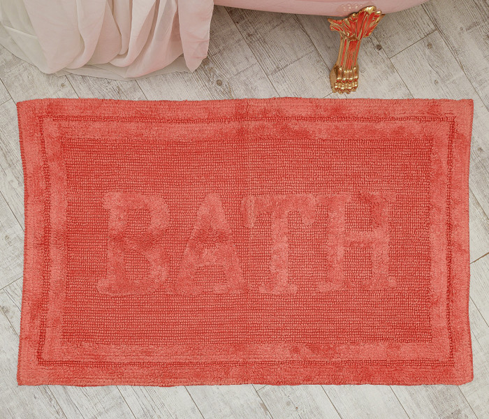 Коврик для ванной 16304 WOVEN RUG orange 2
