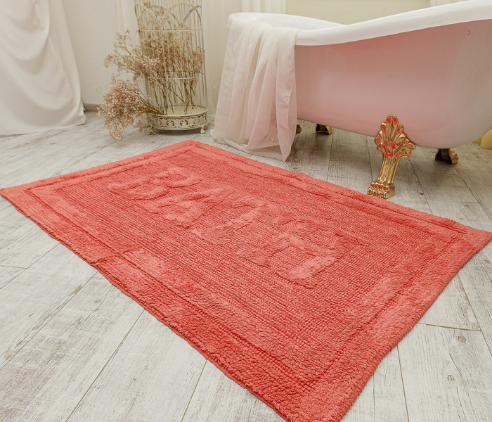 Коврик для ванной 16304 WOVEN RUG orange 3