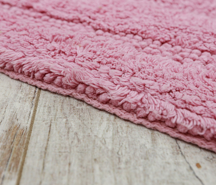 Коврик для ванной 16304 WOVEN RUG pink 1