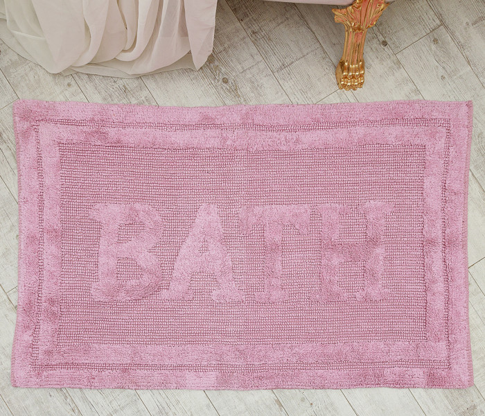Коврик для ванной 16304 WOVEN RUG pink 5
