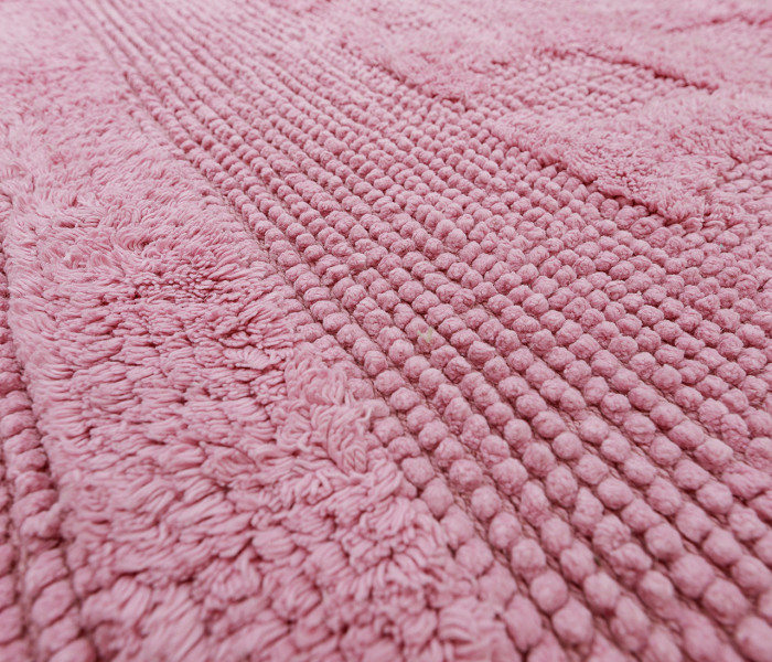 Коврик для ванной 16304 WOVEN RUG pink 6