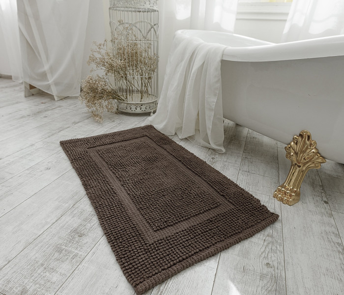 Коврик для ванной 16514 WOVEN RUG dk.grey 4