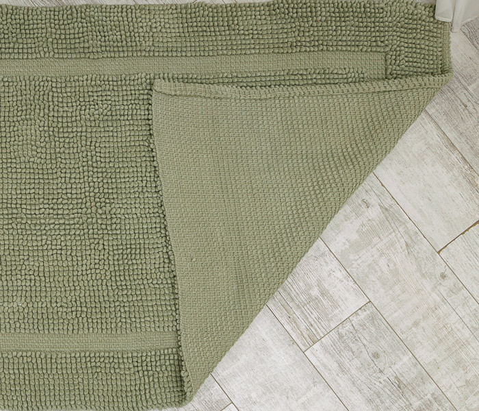  Килимок для ванної кімнати 16514 WOVEN RUG green 1