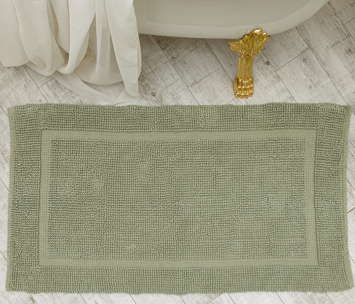  Килимок для ванної кімнати 16514 WOVEN RUG green 4