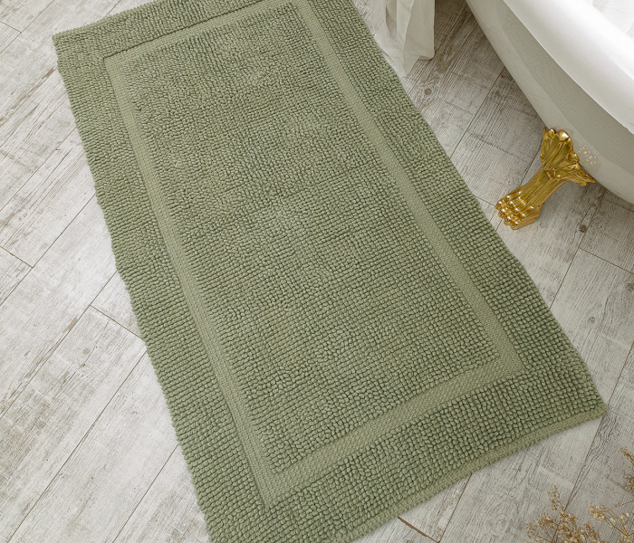 Килимок для ванної кімнати 16514 WOVEN RUG green 2
