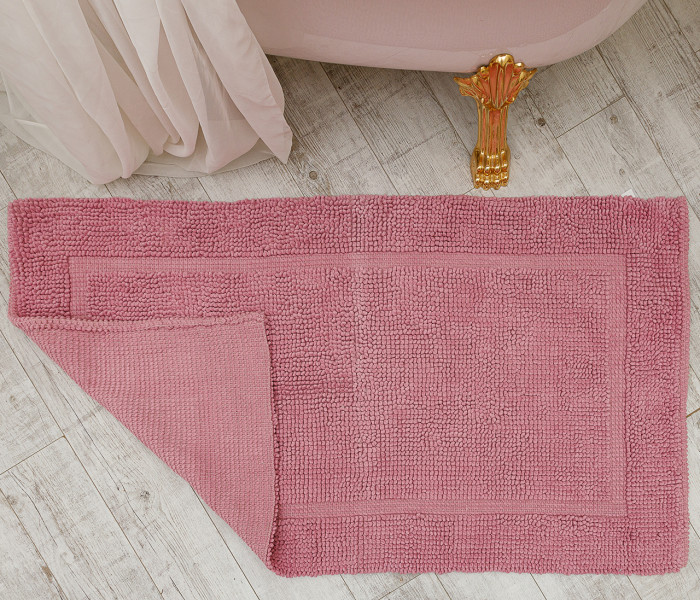 Коврик для ванной 16514 WOVEN RUG pink 1