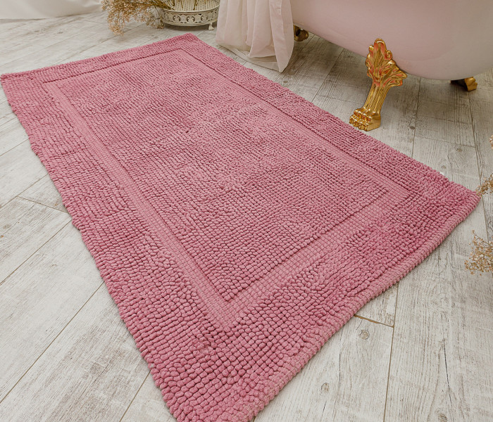Коврик для ванной 16514 WOVEN RUG pink 3