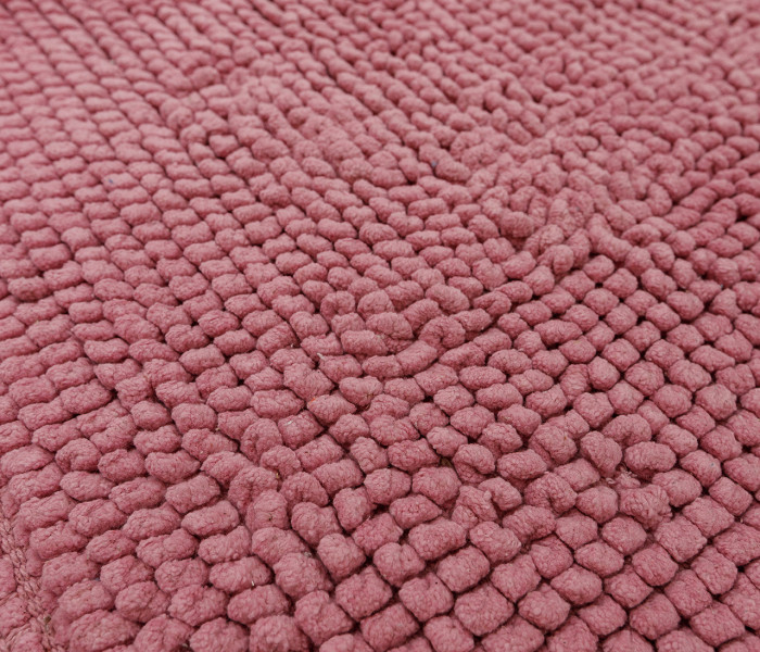 Коврик для ванной 16514 WOVEN RUG pink 5