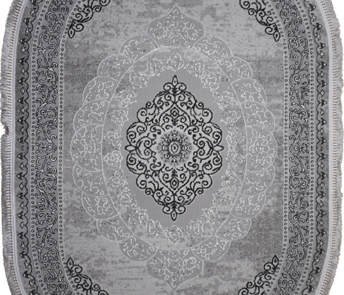 Акриловий килим LEVADO 08098A L.Grey/L.Grey 4