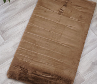 Коврик искусственный кролик ESTERA TPR brown