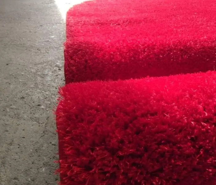 Ковер 3D SHAGGY 9000 red 1