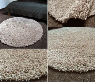 Ковер SHAGGY LOCA BEIGE круг