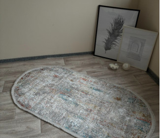 Килим VOYAGE 1658D C.L.GREY/TERRACOTTA