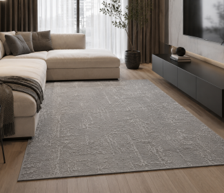 Ковер Ezel D1286 dark gray