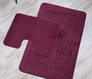 Комплект для ванної кімнати MAXIMUS ETHNIC AUBERGINE