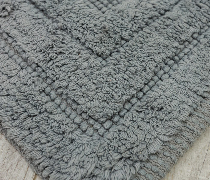  Килимок для ванної кімнати 80052 WOVEN RUG l.grey 5