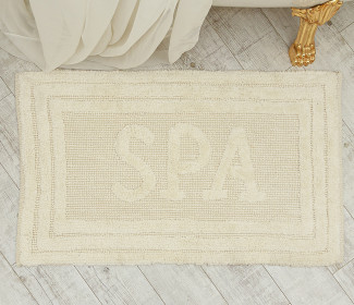  Килимок для ванної кімнати 80052 WOVEN RUG ecru