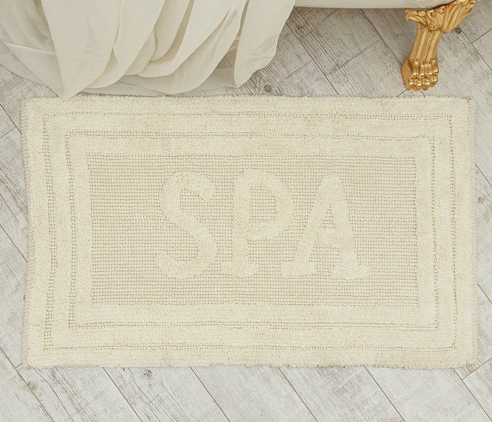  Килимок для ванної кімнати 80052 WOVEN RUG ecru