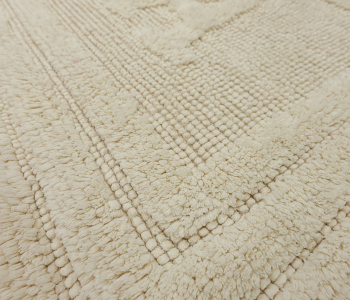  Килимок для ванної кімнати 80052 WOVEN RUG ecru 2