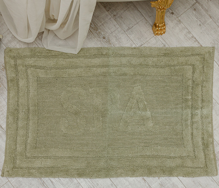 Коврик для ванной 80052 WOVEN RUG green