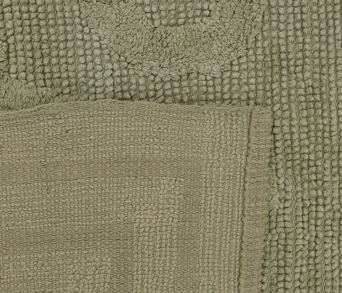 Коврик для ванной 80052 WOVEN RUG green 4
