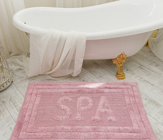  Килимок для ванної кімнати 80052 WOVEN RUG pink