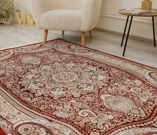 Ковер ESFEHAN 9648A D.RED/IVORY 