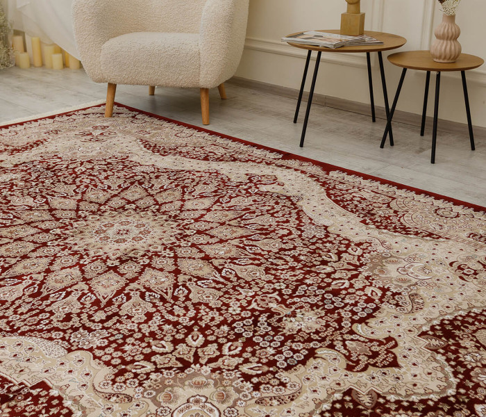Килим ESFEHAN AG56A D.RED/L.BEIGE 