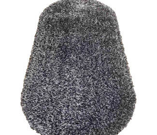 Ковер PUFFY-4B P001A black/grey