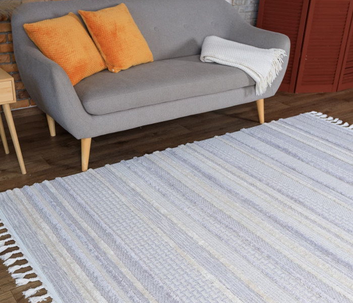 Килим BILBAO BD68A white/grey