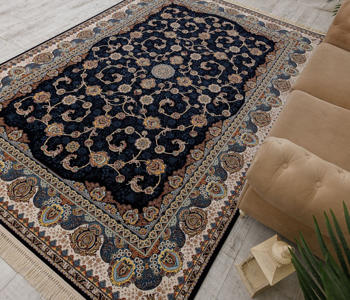 Персидский ковер HALIF 3830 HB navy 2