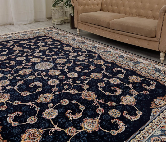 Персидский ковер HALIF 3830 HB navy 1