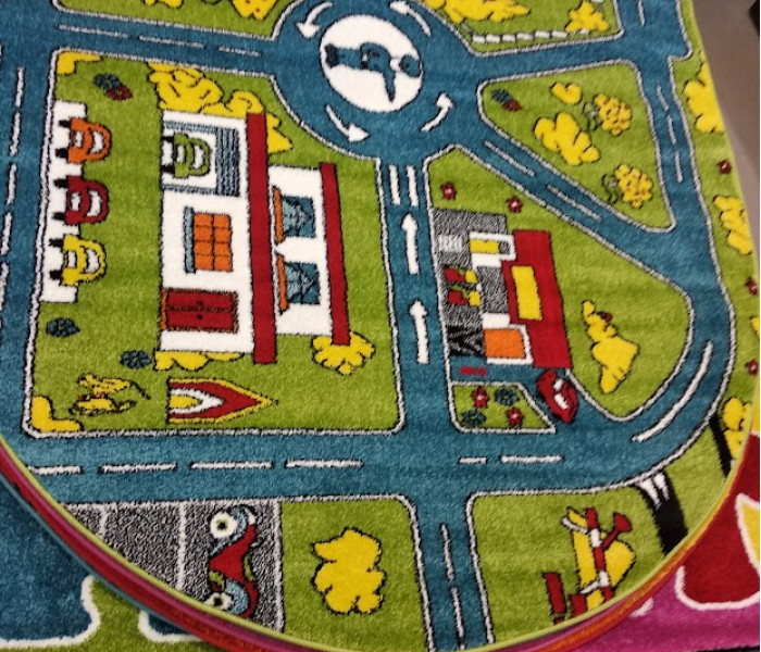 Ковер KIDS ROAD Green 2