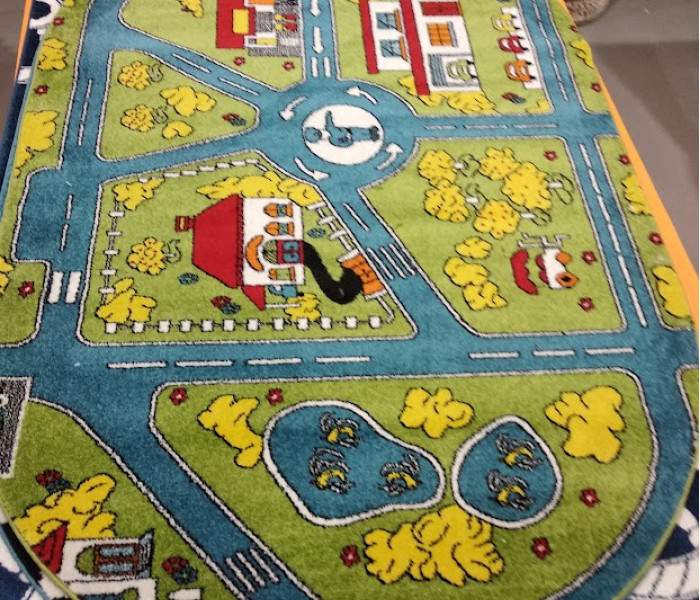 Ковер KIDS ROAD Green 1