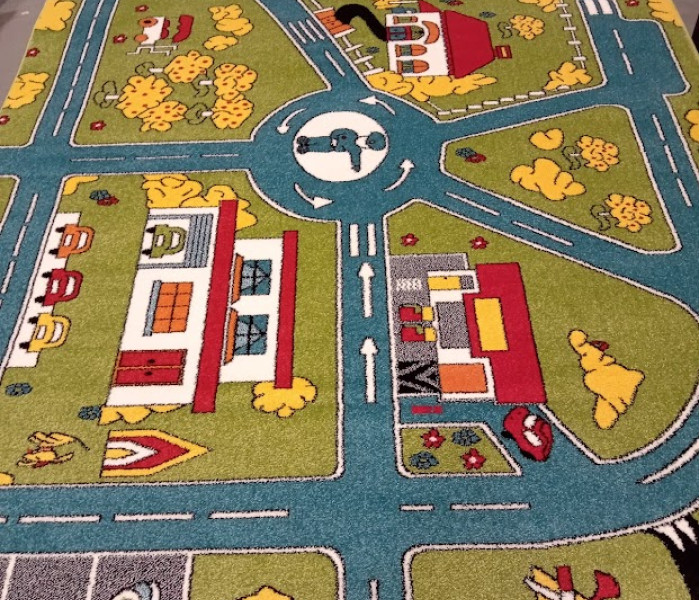 Ковер KIDS ROAD Green