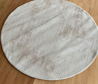 Ковер HERA PP04A cream круг