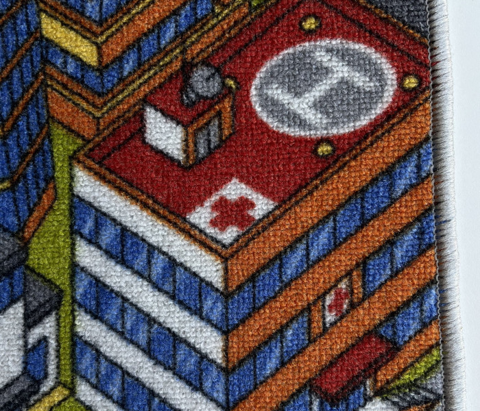 Детский ковролин BIG CITY 2