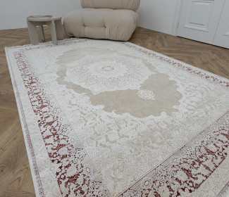 Ковер LA MERIDIAN V666A hb.beige/hb.l.cherry