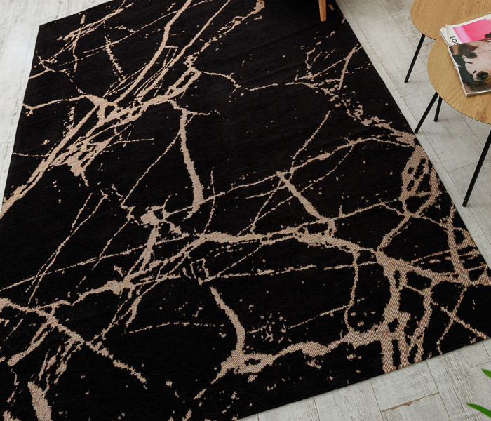 Сучасний килим LOTUS 114284 black 4