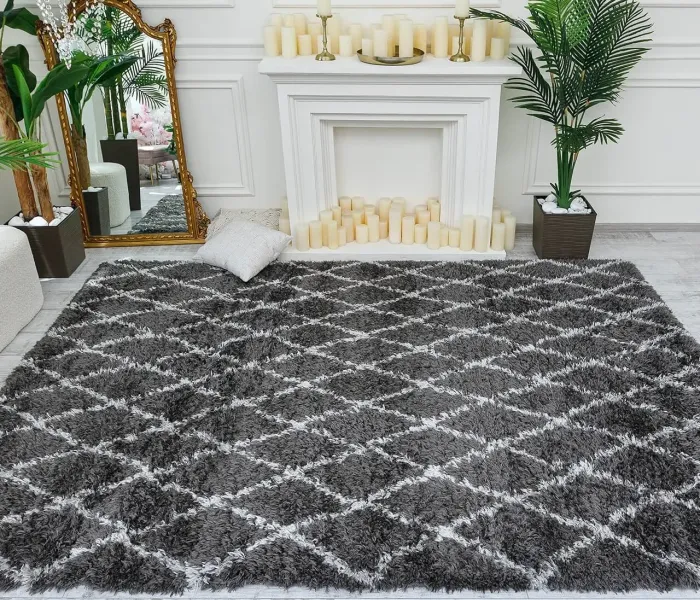 Килим QUATTRO 3507A d.grey/l.grey 5