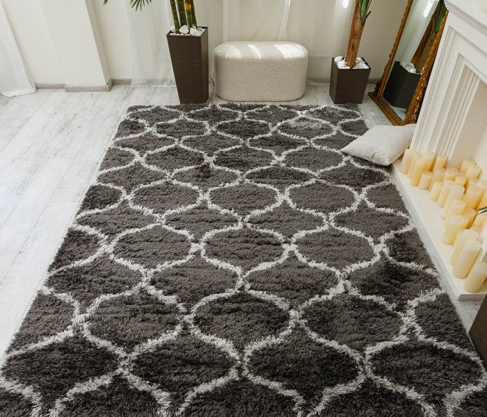Килим QUATTRO 3510A d.grey/l.grey 2